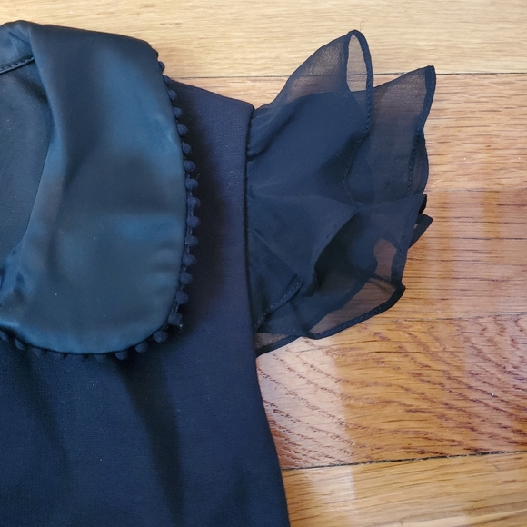 Cynthia Steefe Black Short Sleeve Dress - Picture 4 of 6